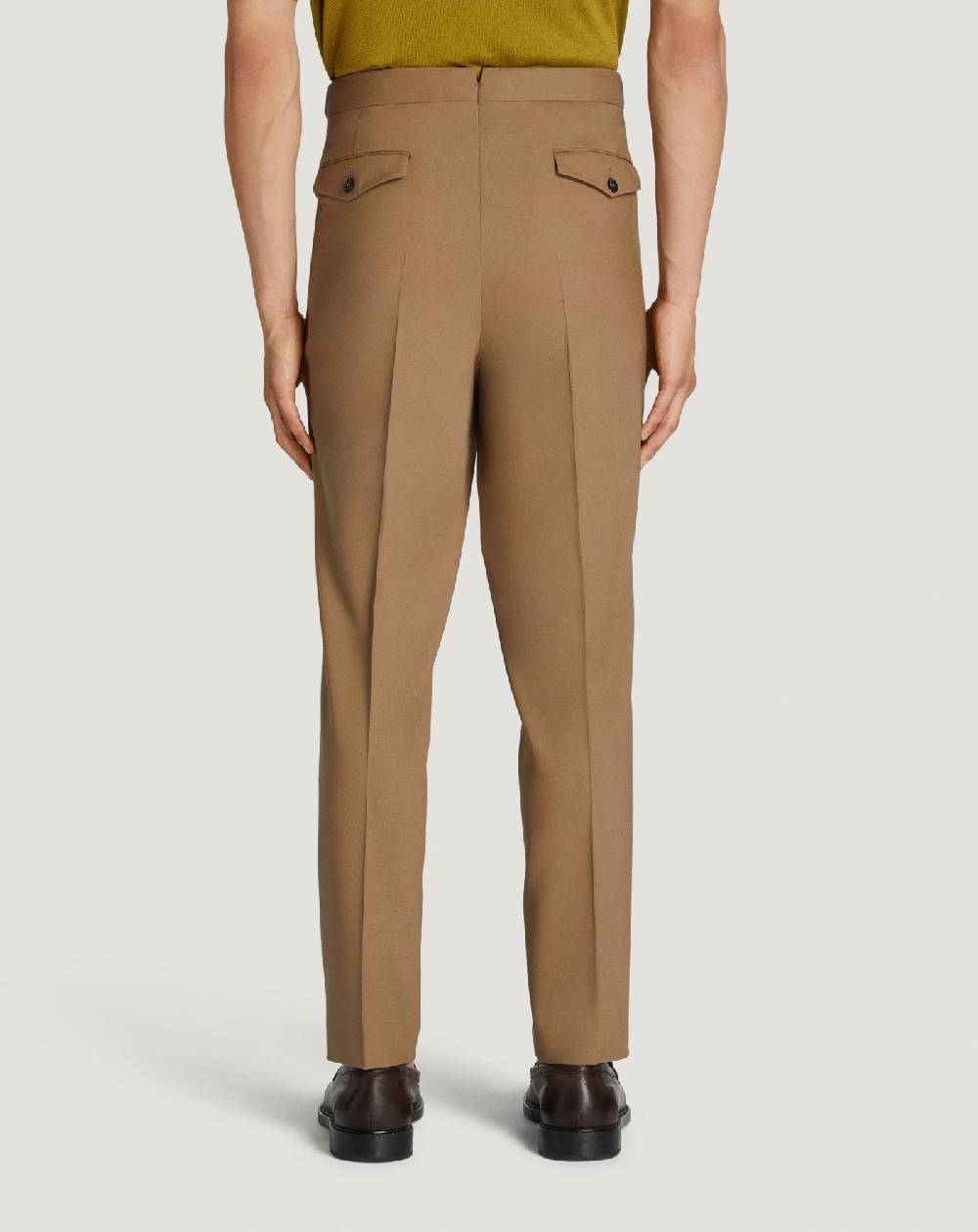 Pt Torino Pantaloni Gentleman in lana tropical Prezzo Ridotto