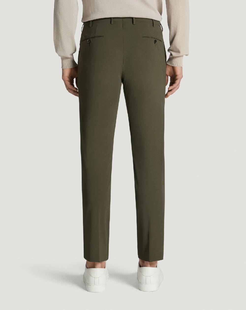 Pt Torino Pantaloni Slim in tessuto organico stretch Sottocosto