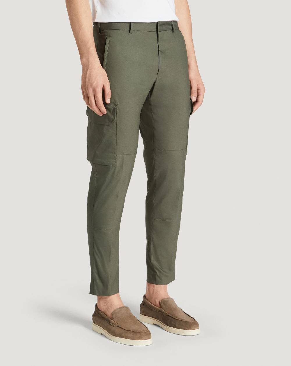 Pt Torino Pantaloni Lambda in techno cotone Presa