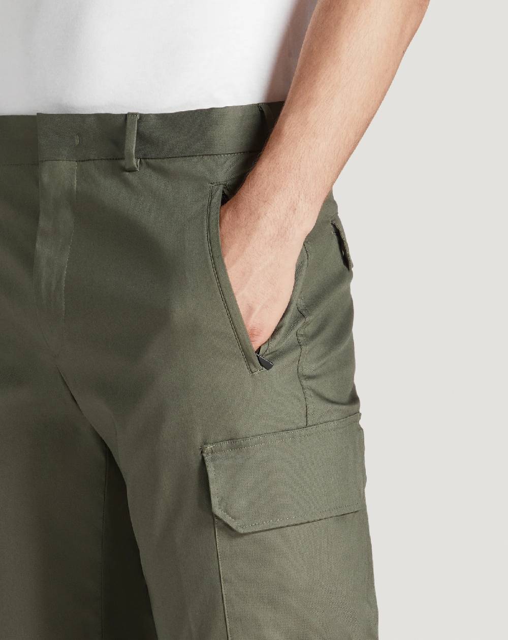 Pt Torino Pantaloni Lambda in techno cotone Presa