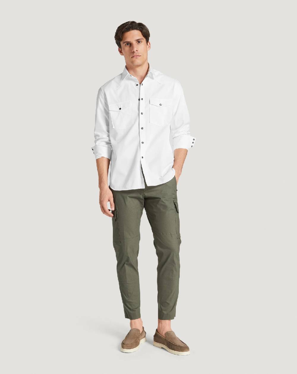 Pt Torino Pantaloni Lambda in techno cotone Presa