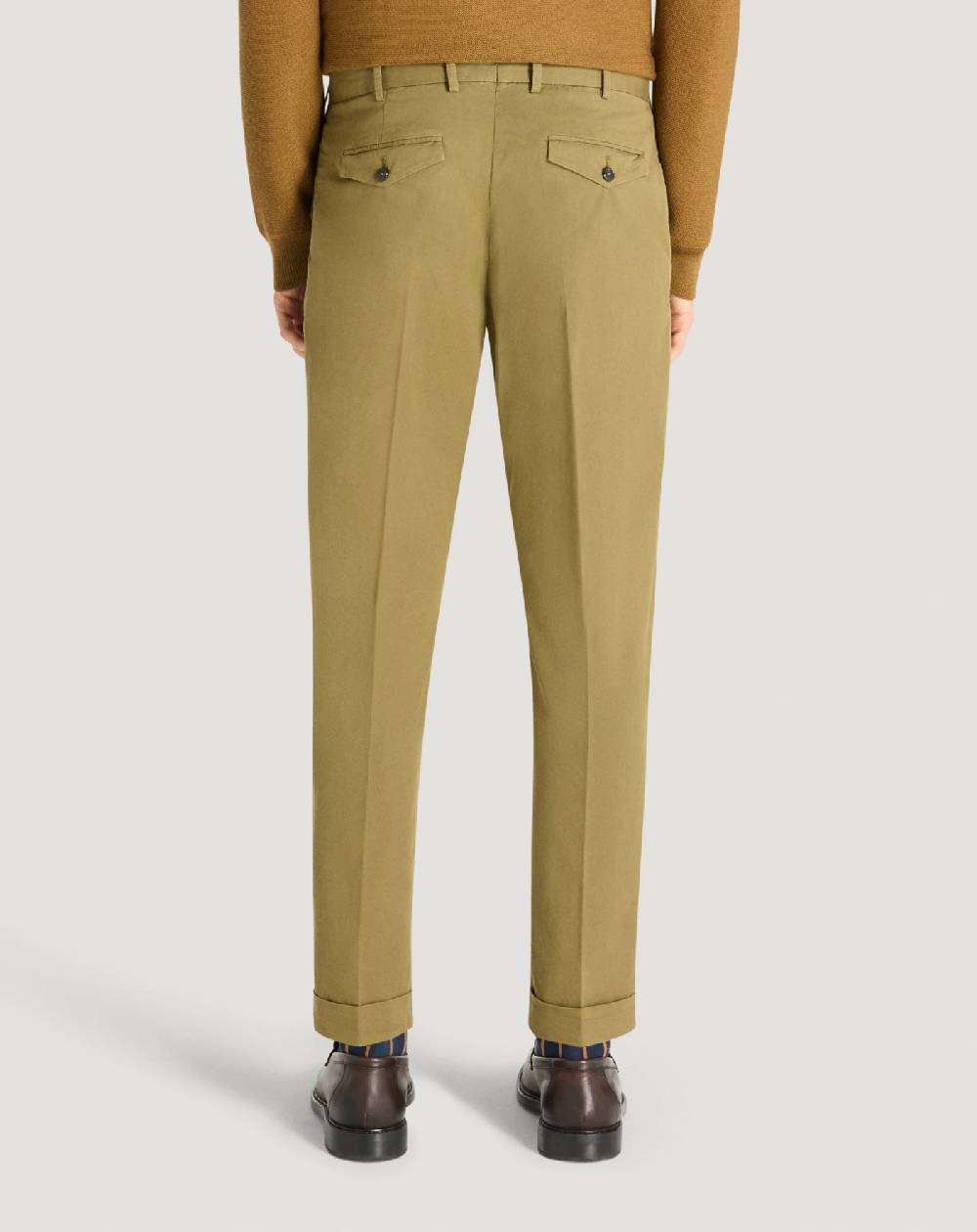 Pt Torino Pantaloni Rebel in gabardina stretch Vendita Calda