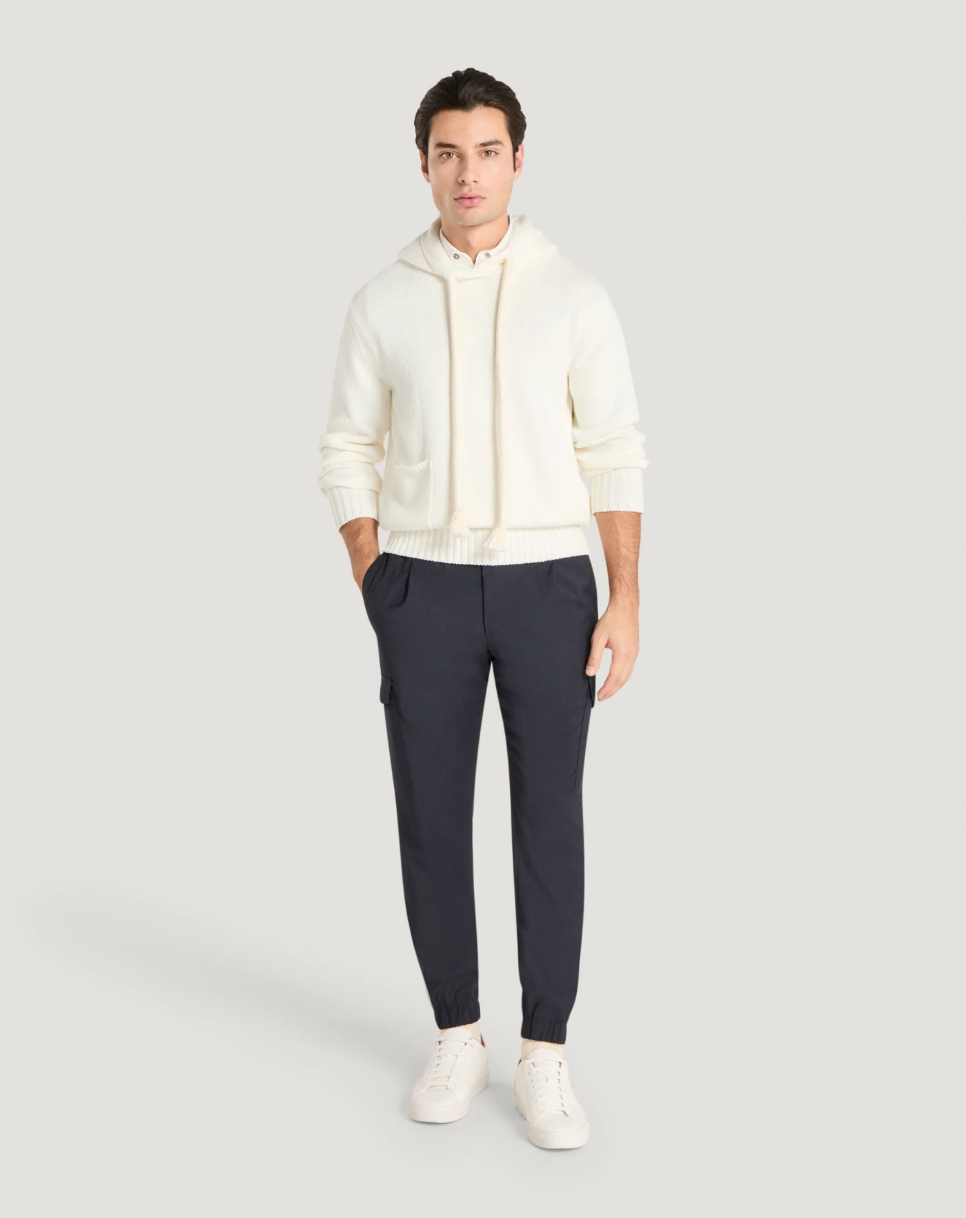 Pt Torino Pantaloni Soft in techno lana Moda