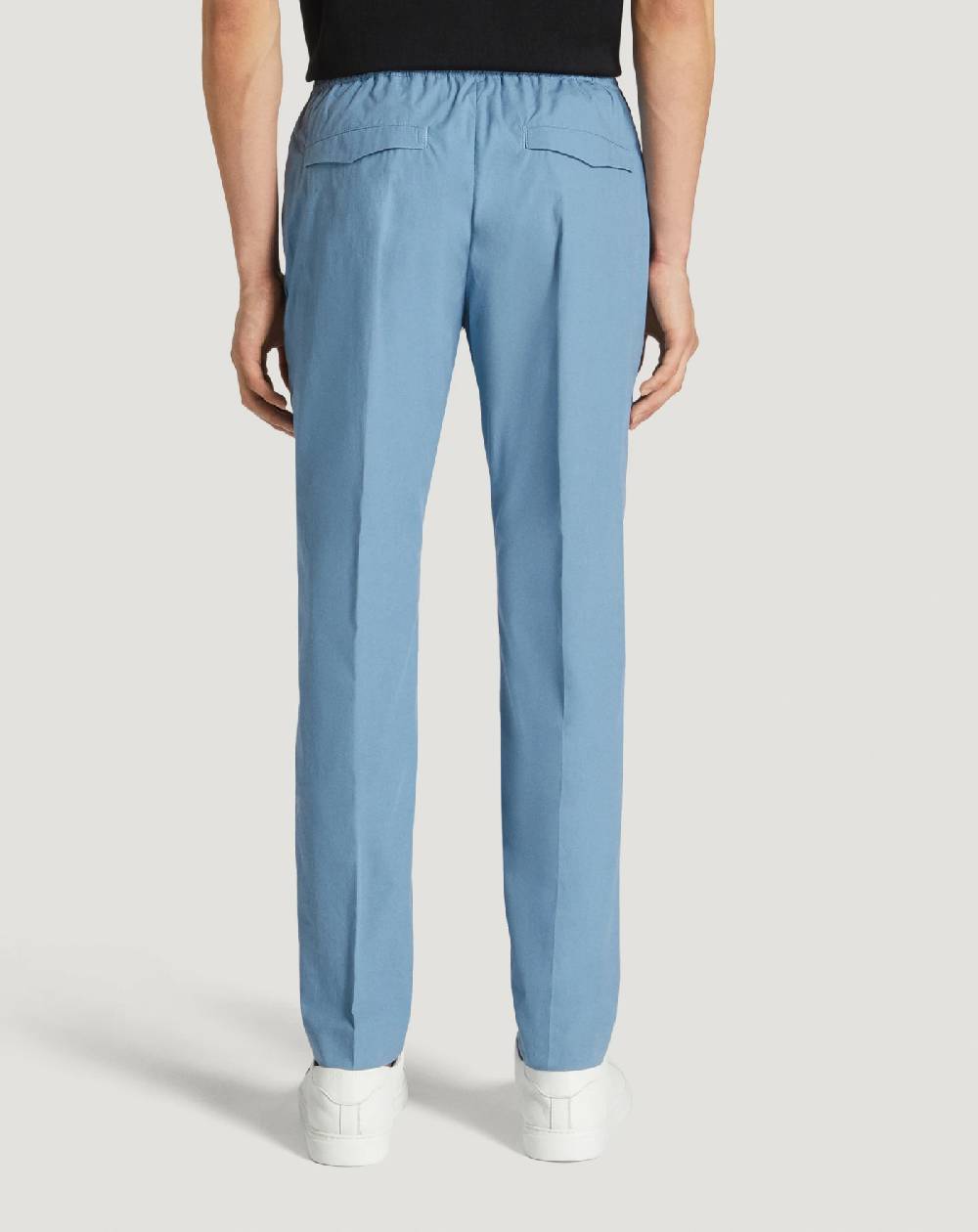 Pt Torino Pantaloni Omega in popeline stretch Nuovi prodotti