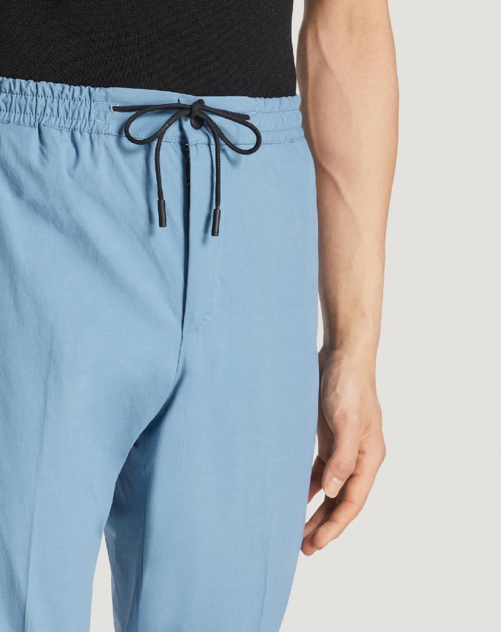 Pt Torino Pantaloni Omega in popeline stretch Nuovi prodotti