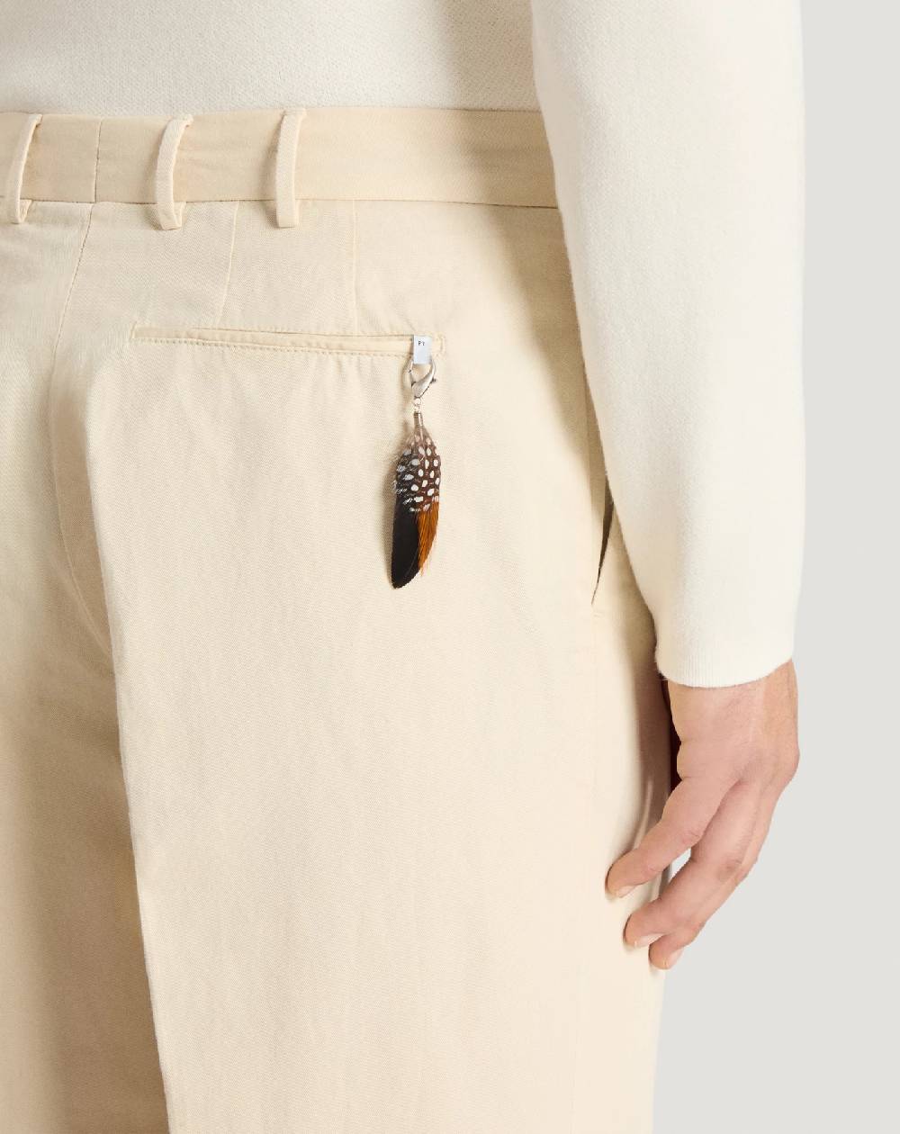 Pt Torino Pantaloni Quindici in gabardina Qualità Garantita