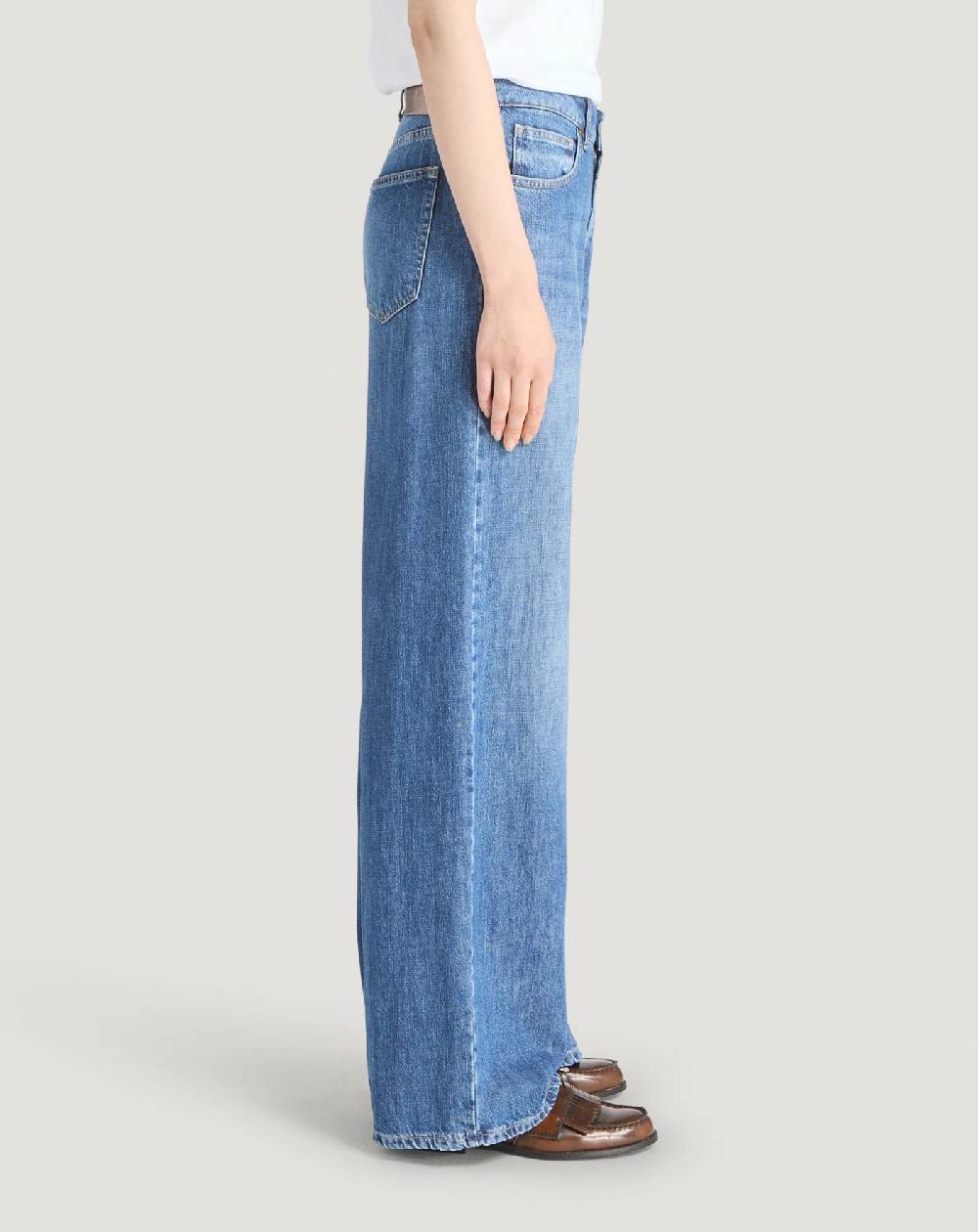 Pt Torino Jeans Miley in denim di cotone Affare Del Giorno
