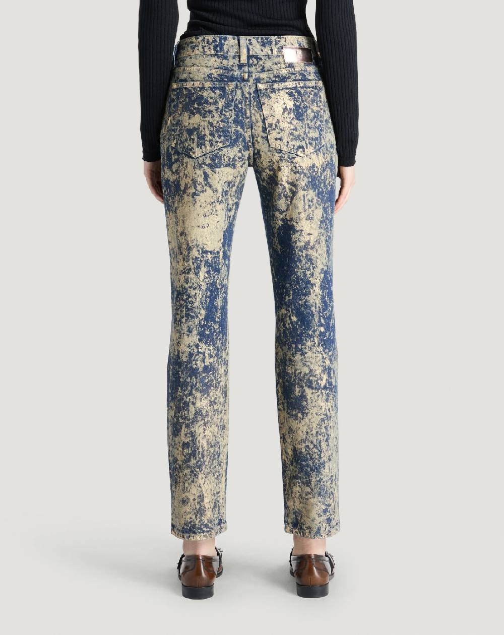 Pt Torino Jeans Alanis in denim di cotone Sottocosto