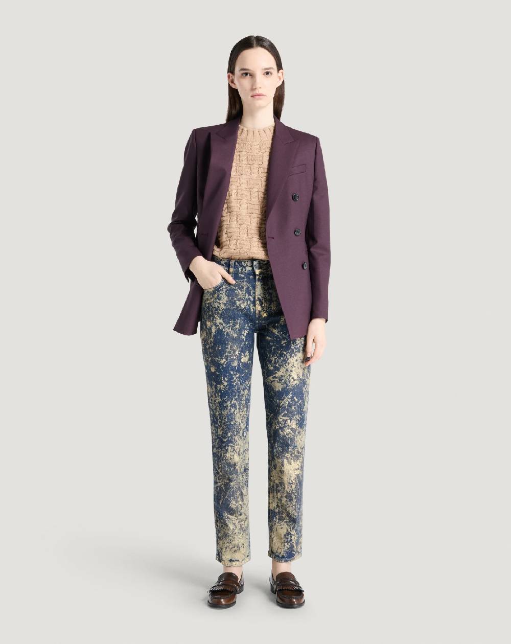 Pt Torino Jeans Alanis in denim di cotone Sottocosto