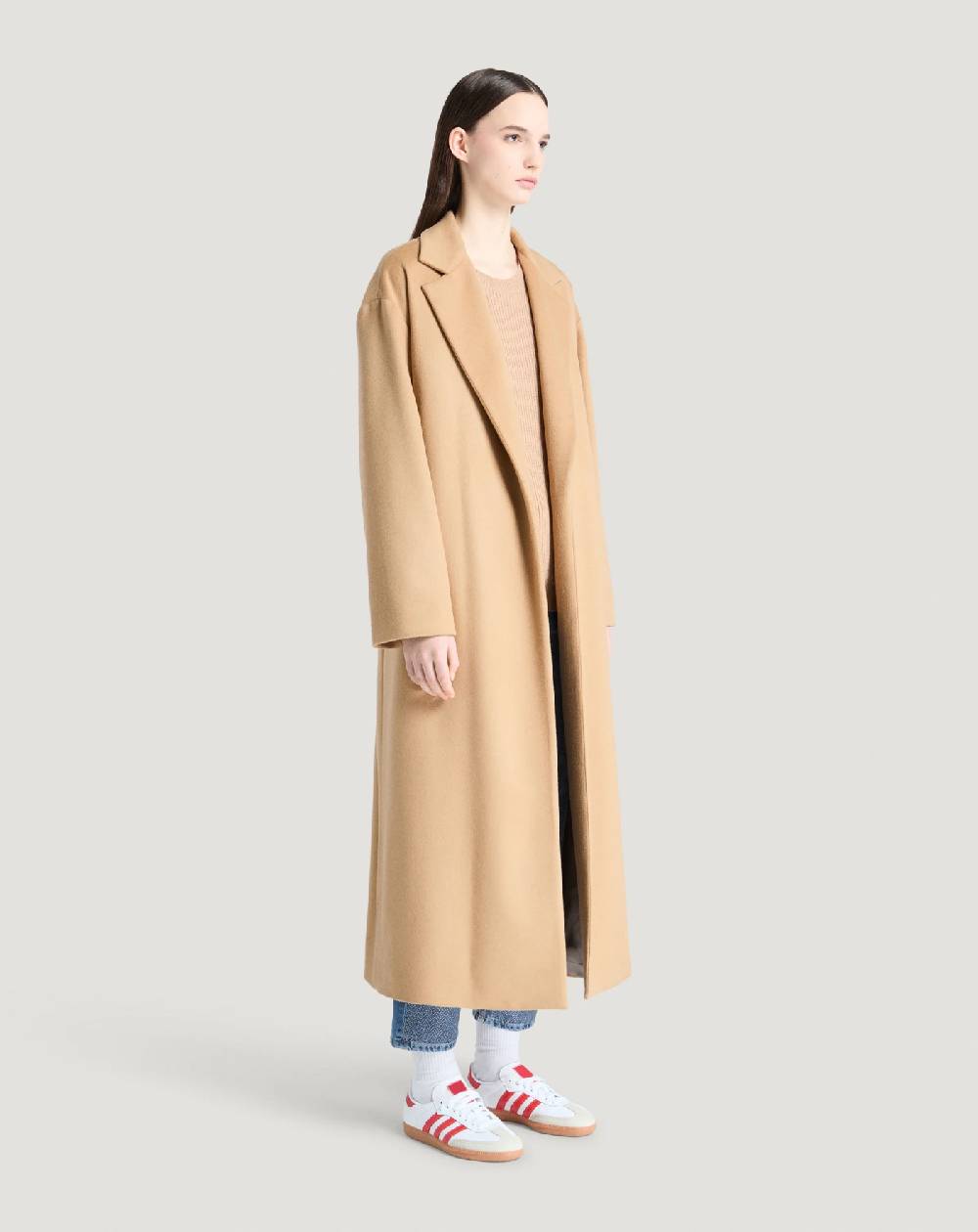 Pt Torino Cappotto in drap di lana e cachemire Convenienza