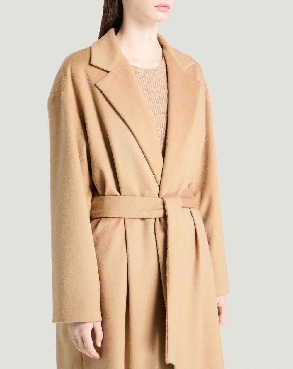 Pt Torino Cappotto in drap di lana e cachemire Convenienza