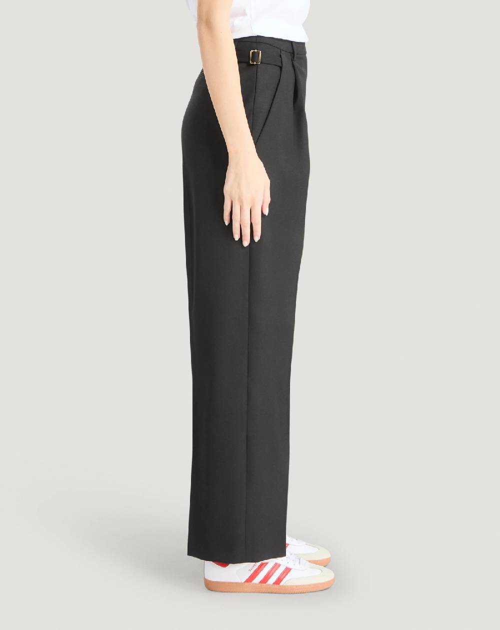 Pt Torino Pantaloni Isabel in lana stretch Offerte