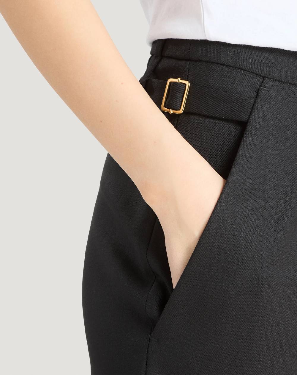 Pt Torino Pantaloni Isabel in lana stretch Offerte