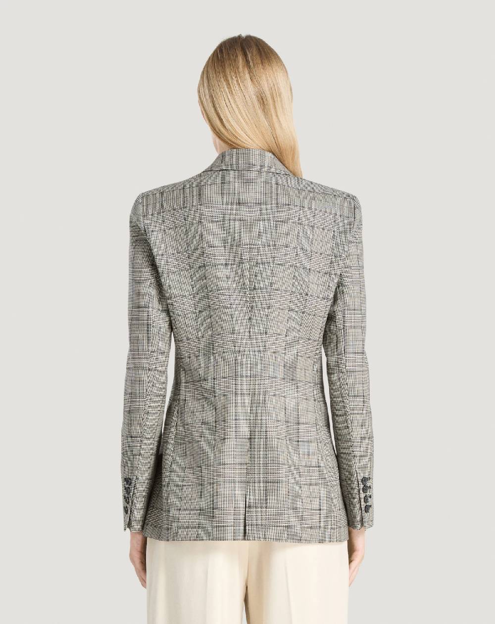 Pt Torino Blazer in lana check Hotsell