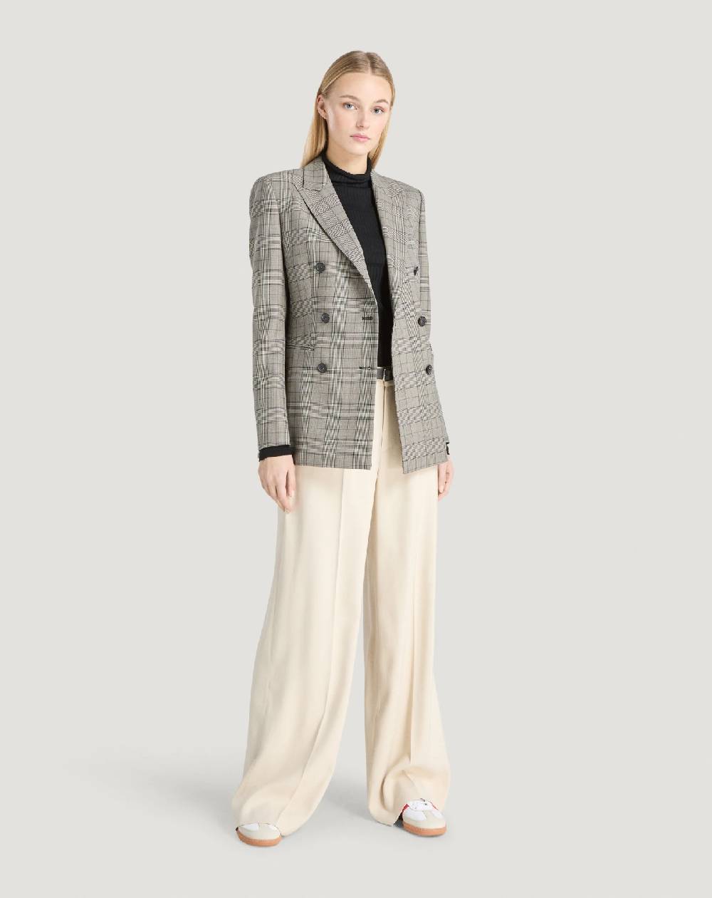 Pt Torino Blazer in lana check Hotsell
