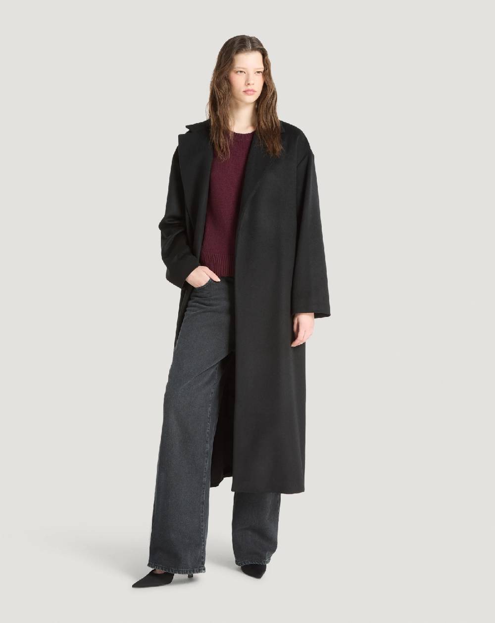 Pt Torino Jeans Miley in black denim Saldi Di Fabbrica