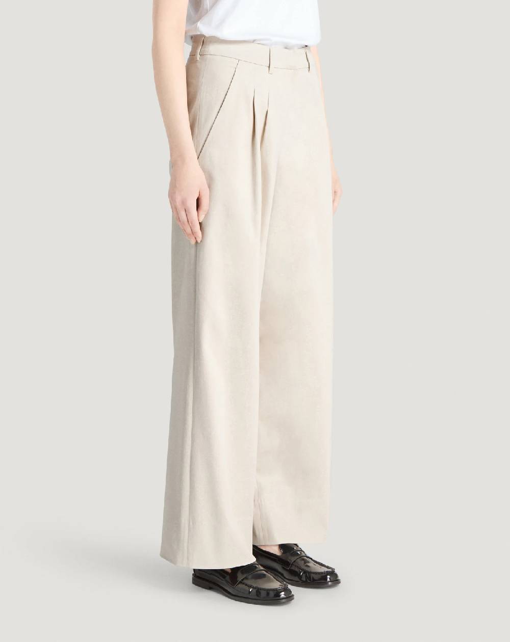 Pt Torino Pantaloni Frankie in twill Moda