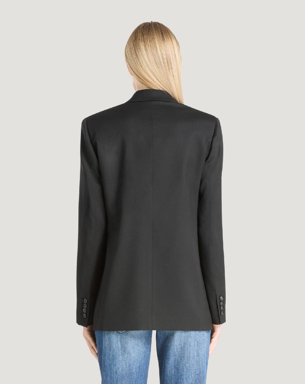 Pt Torino Blazer in twill di lana fluida Italy