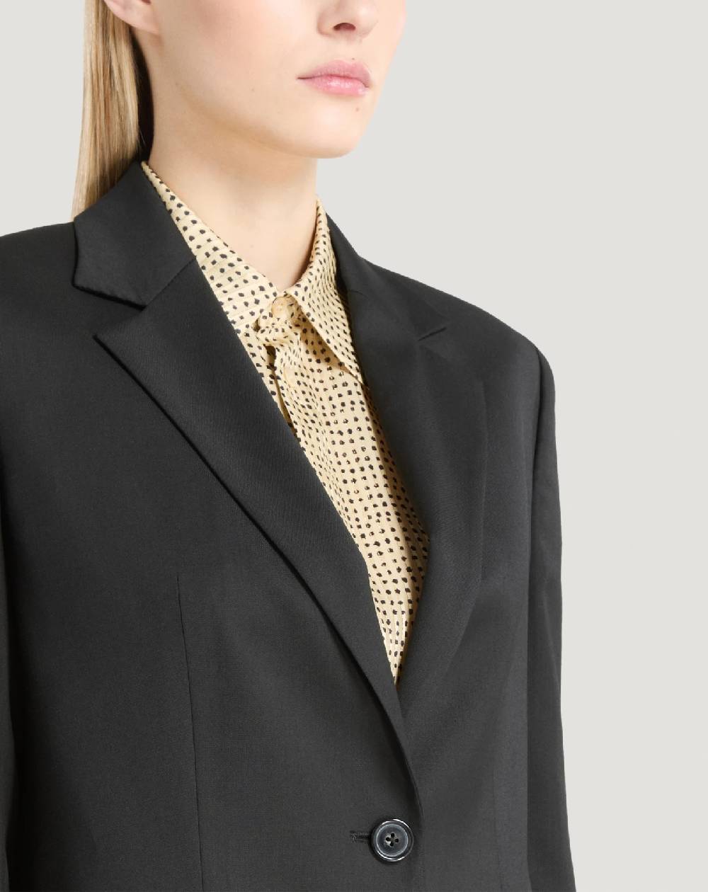 Pt Torino Blazer in twill di lana fluida Italy