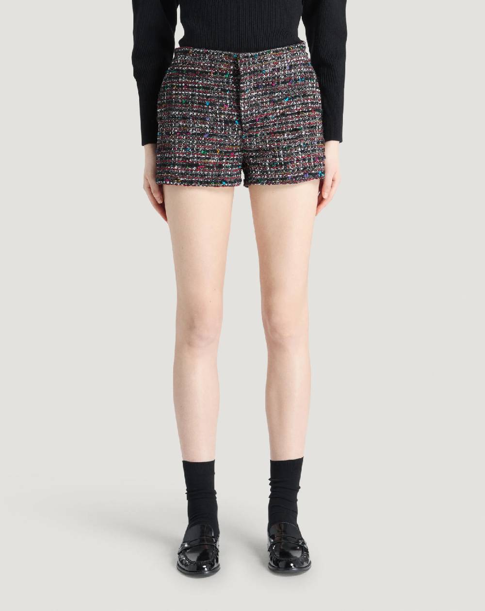 Pt Torino Shorts Julie in tweed multicolor Italia