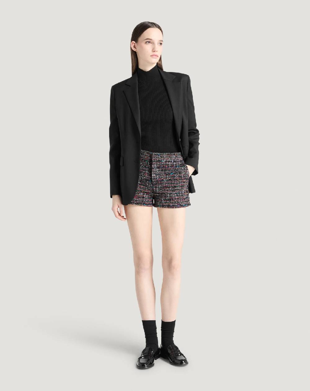Pt Torino Shorts Julie in tweed multicolor Italia