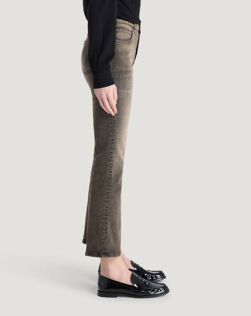 Pt Torino Jeans Kim in black denim stretch In Linea