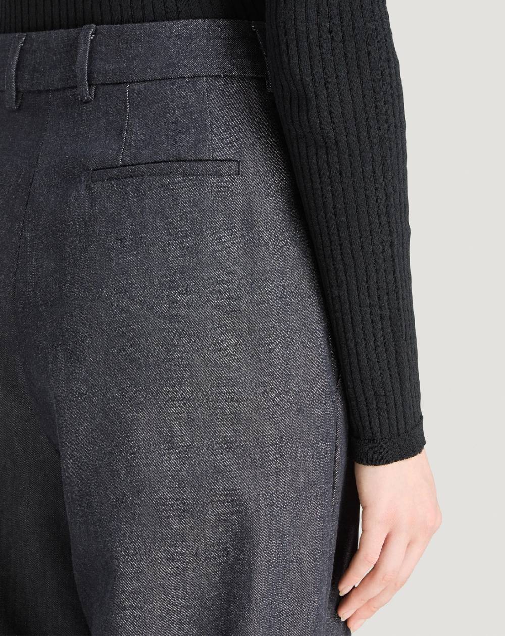 Pt Torino Jeans Frankie in denim di cotone e seta Italia