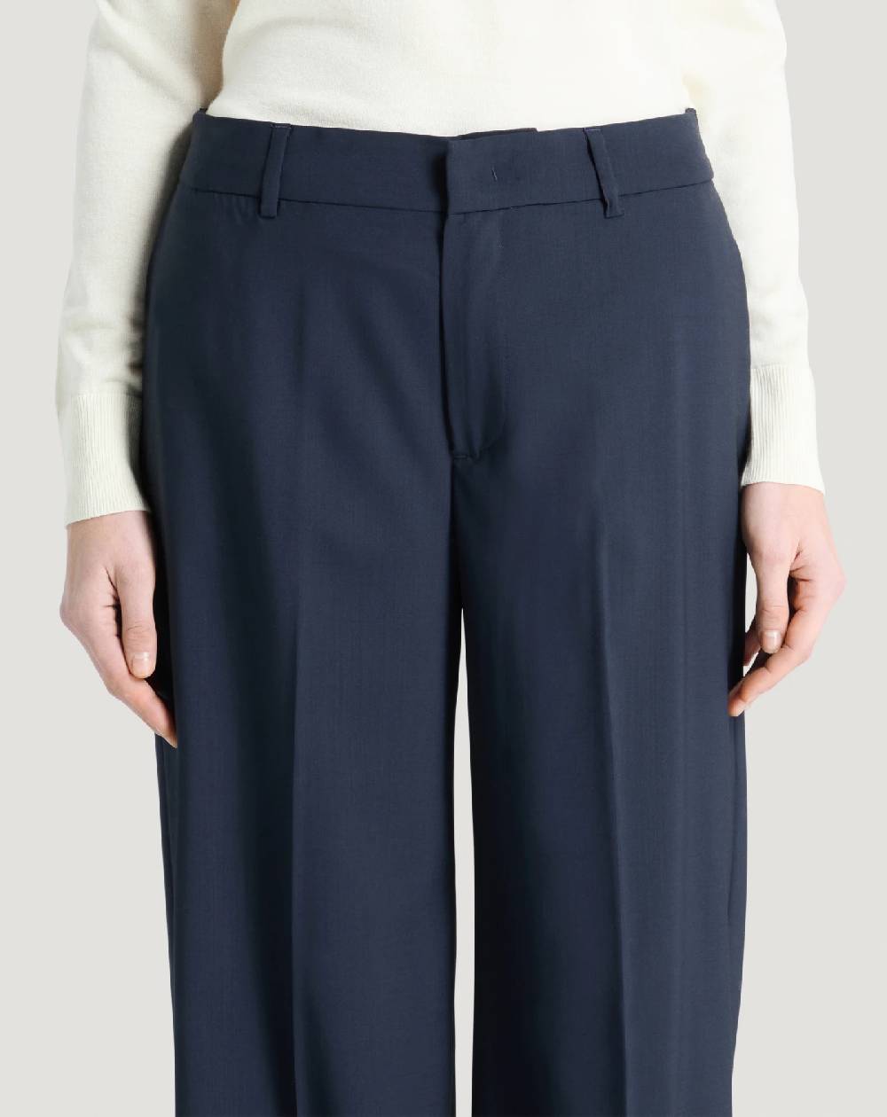 Pt Torino Pantaloni Lorenza in lana Nuovo