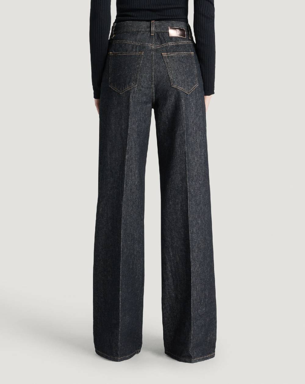 Pt Torino Jeans Cyndi in black denim Vendita