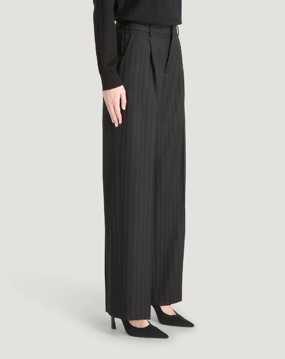 Pt Torino Pantaloni Lola in lana Soddisfazione Garantita
