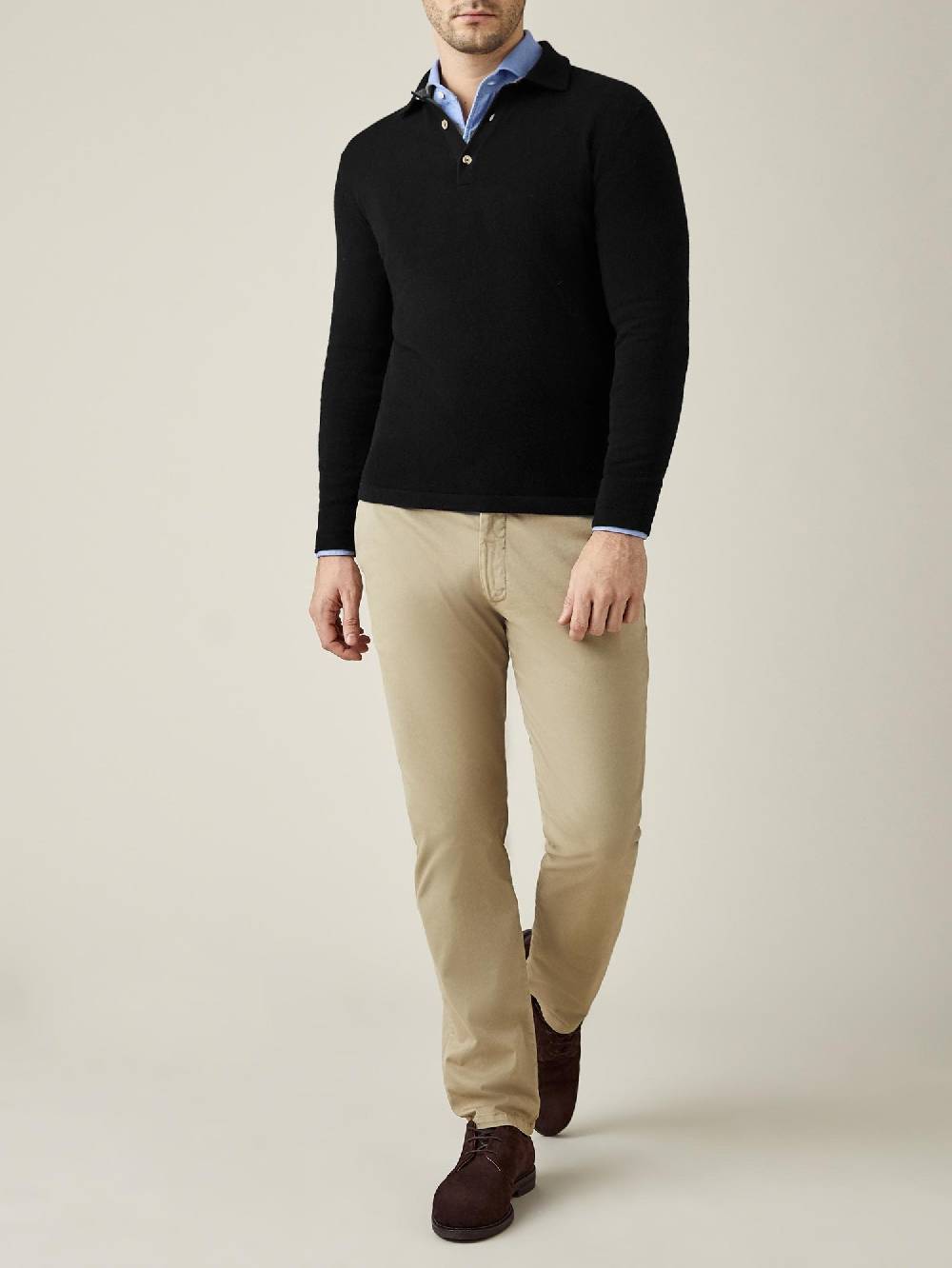 Luca Faloni Polocashmere a 2 fili Vendite Flash