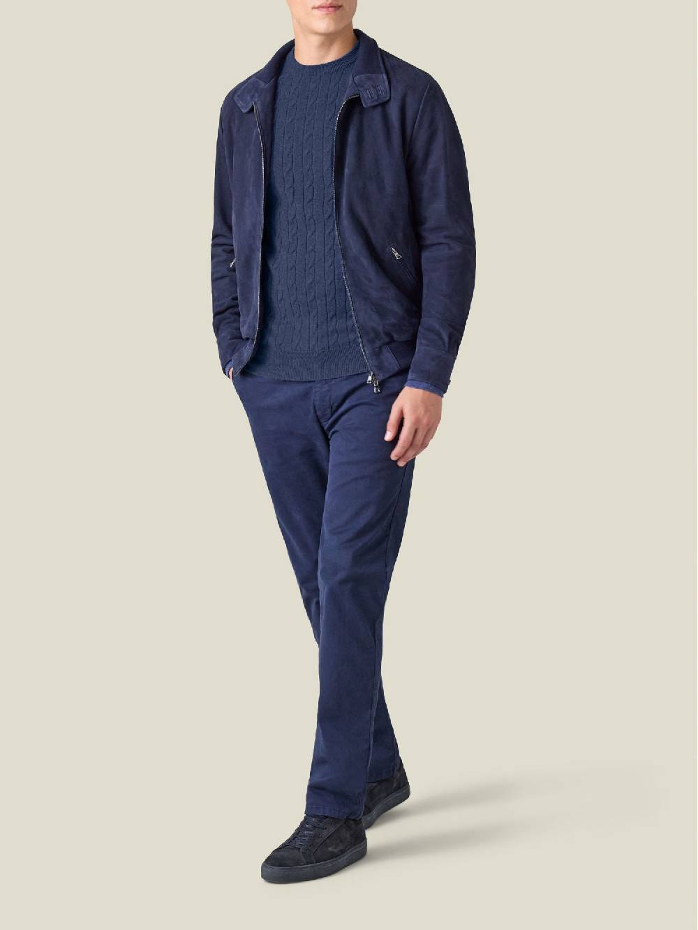 Luca Faloni Cable Knit2-Ply Cashmere In Vendita