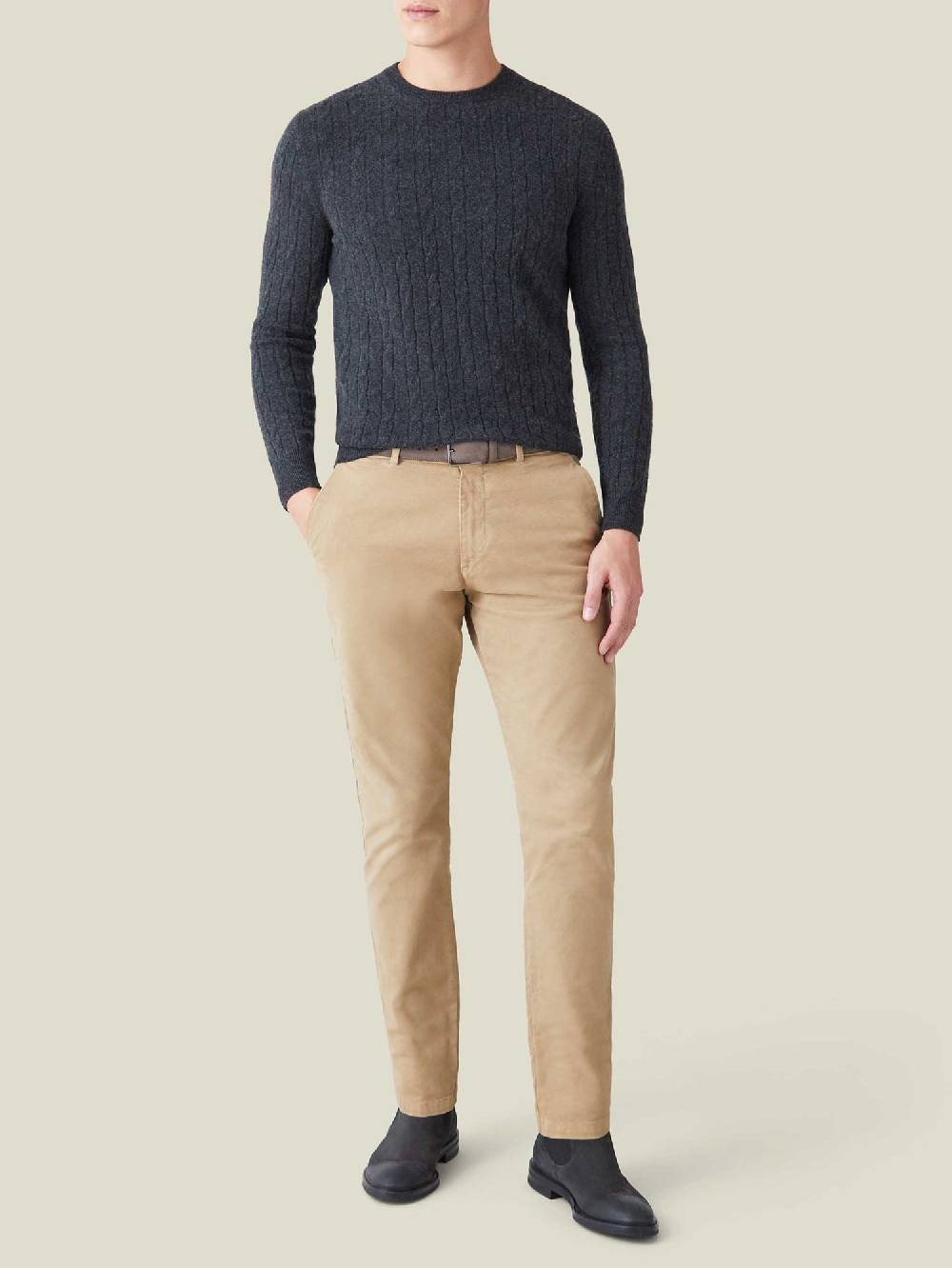 Luca Faloni Maglia a treccecashmere a 2 fili Hotsell