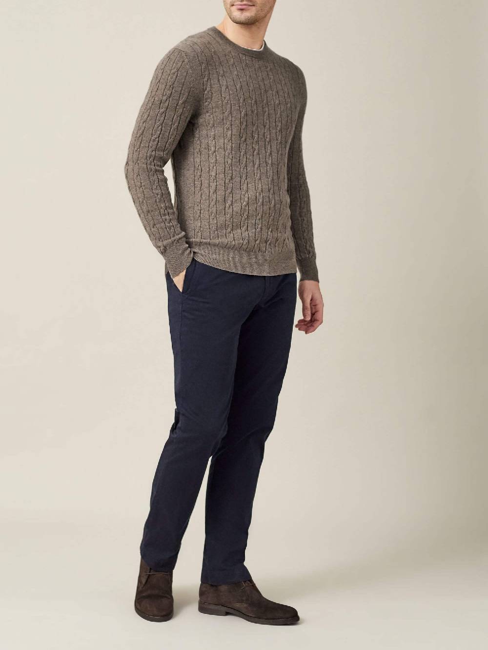Luca Faloni Maglia a treccecashmere a 2 fili I Più Venduti