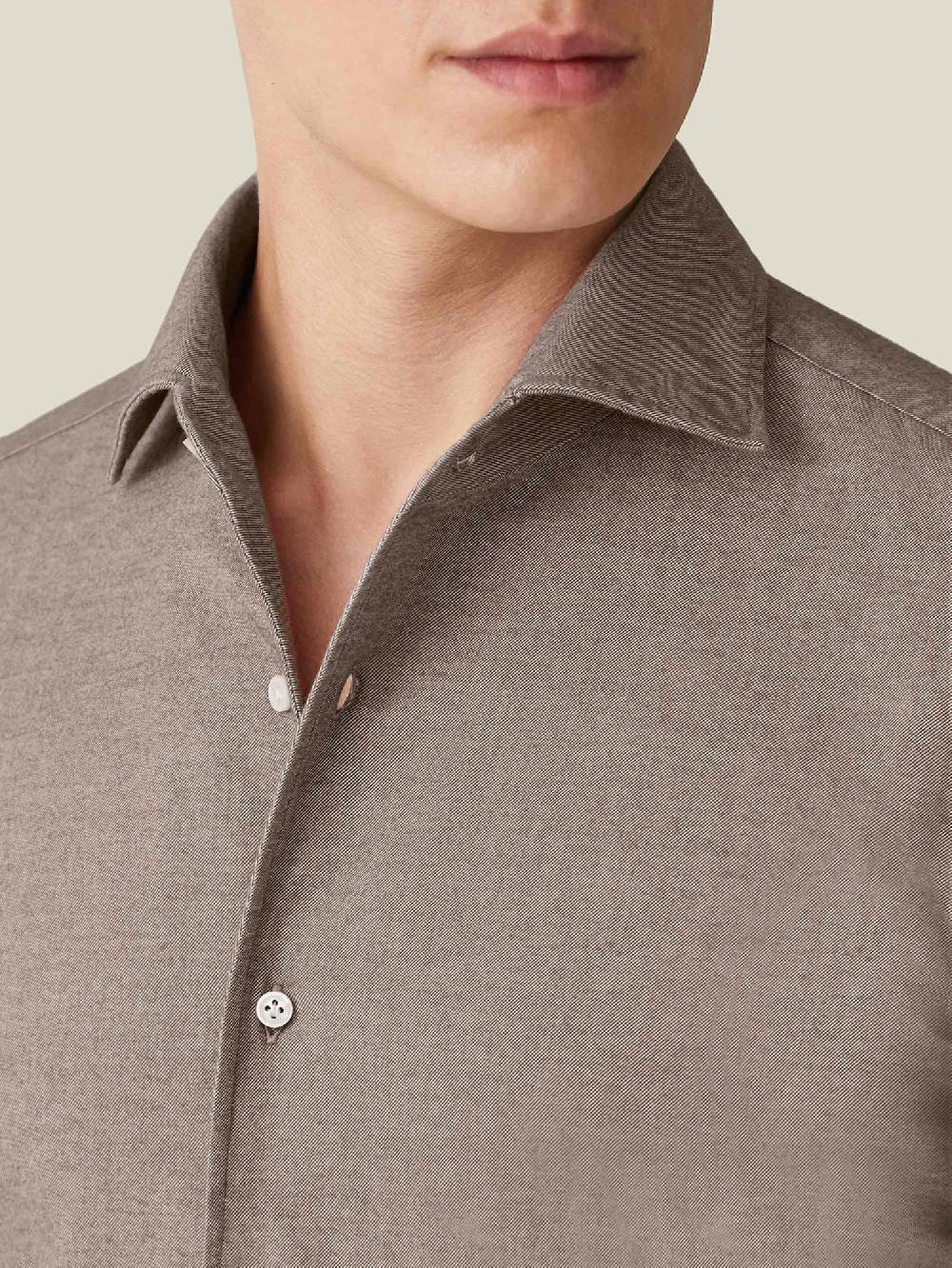 Luca Faloni CamiciaCotone spazzolato Moda