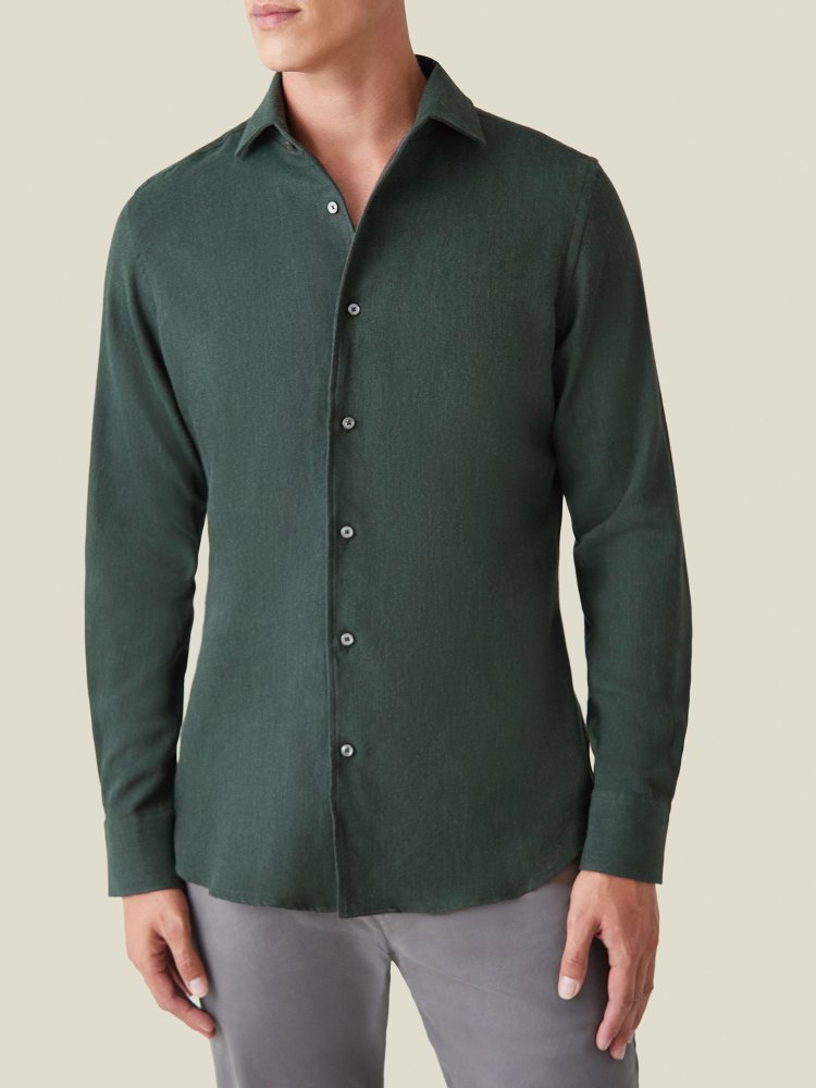 Luca Faloni camicia classicaCashmere-Cotone