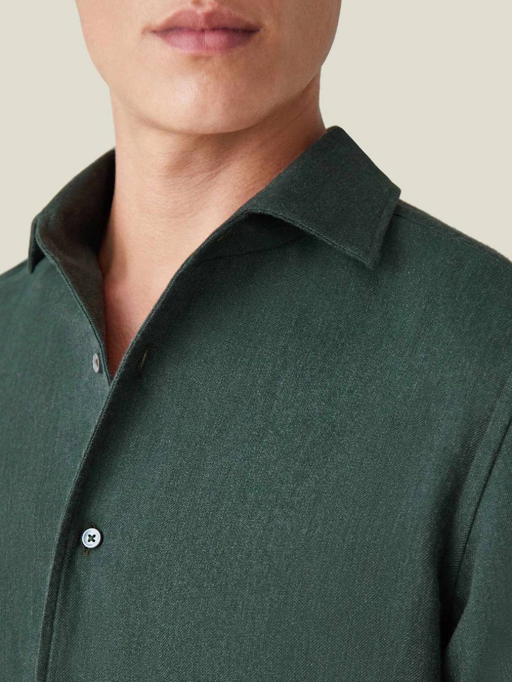 Luca Faloni camicia classicaCashmere-Cotone Soddisfazione Garantita