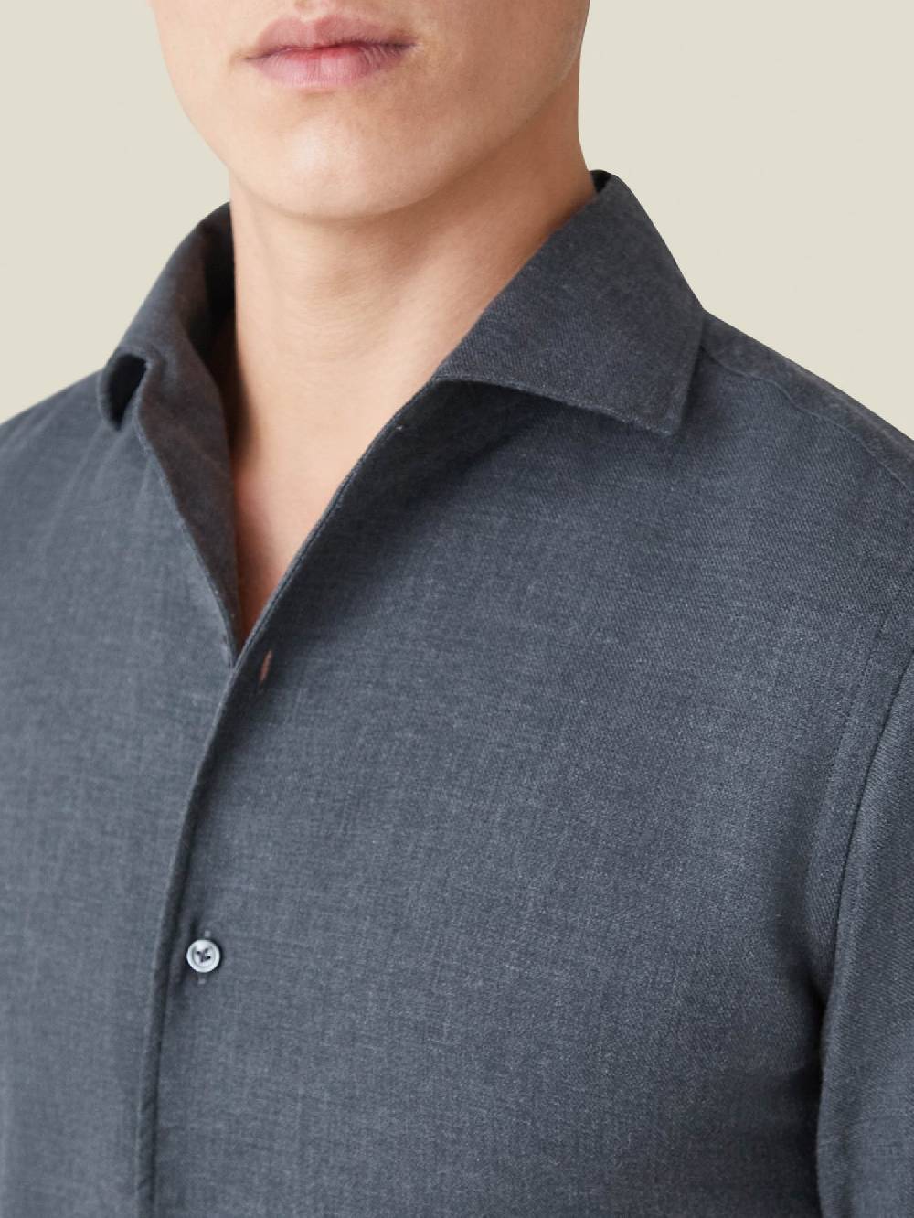 Luca Faloni camicia classicaCashmere-Cotone Prezzo di fabbrica
