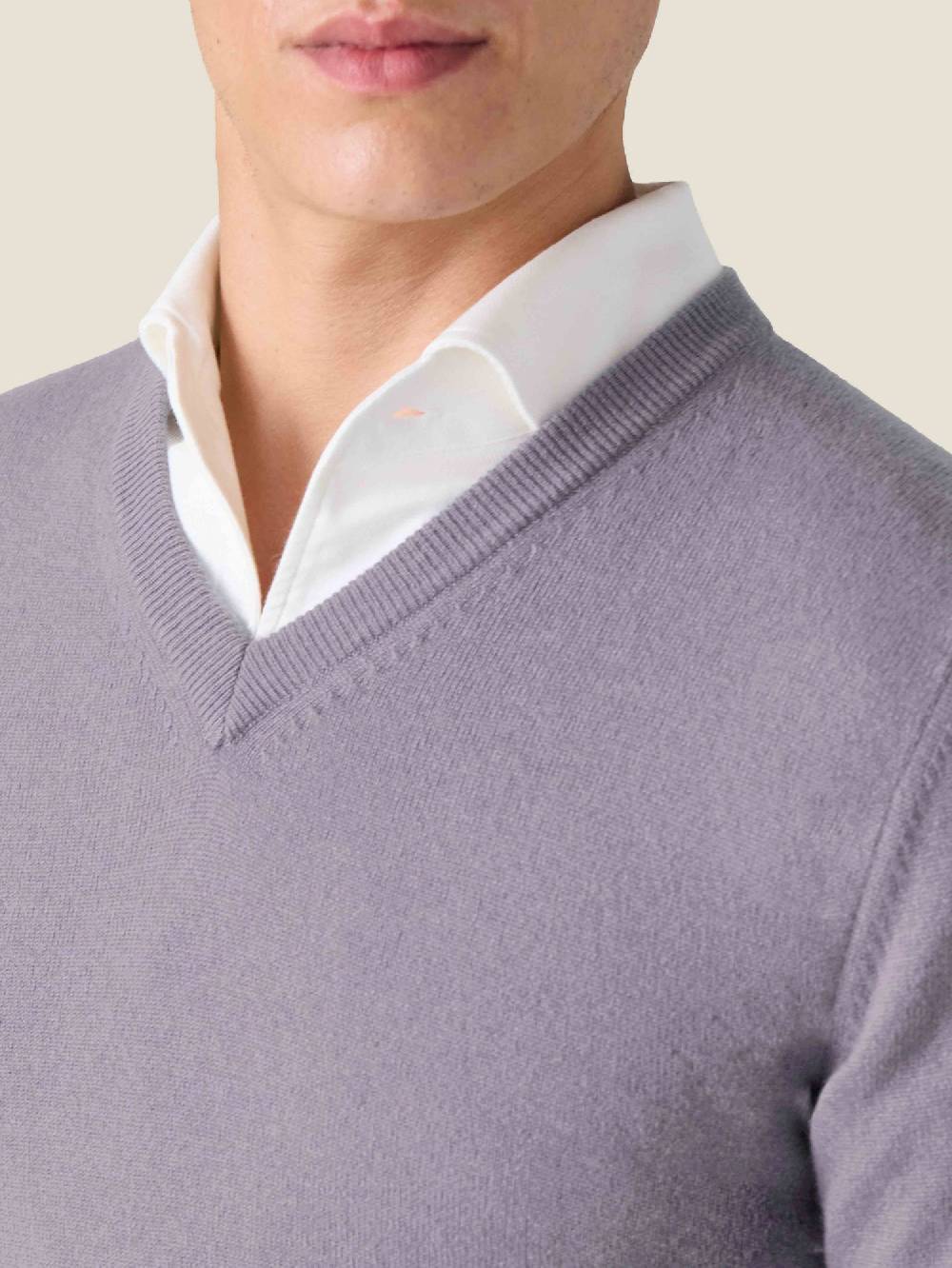 Luca Faloni V Neck2-Ply Cashmere 2025
