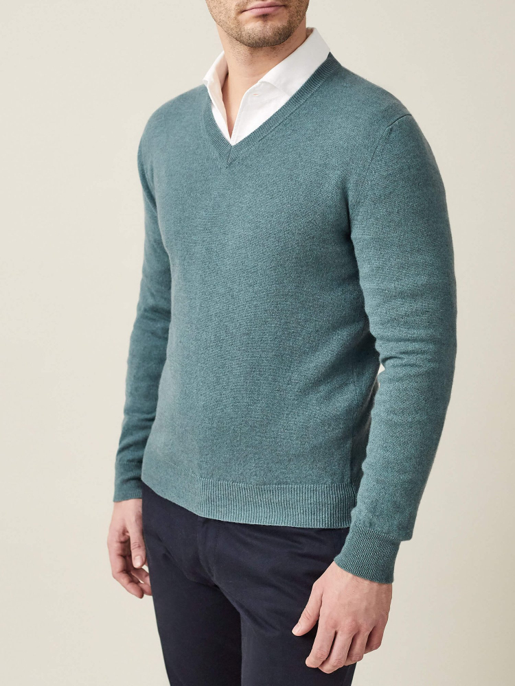 Luca Faloni Scollo a Vcashmere a 2 fili