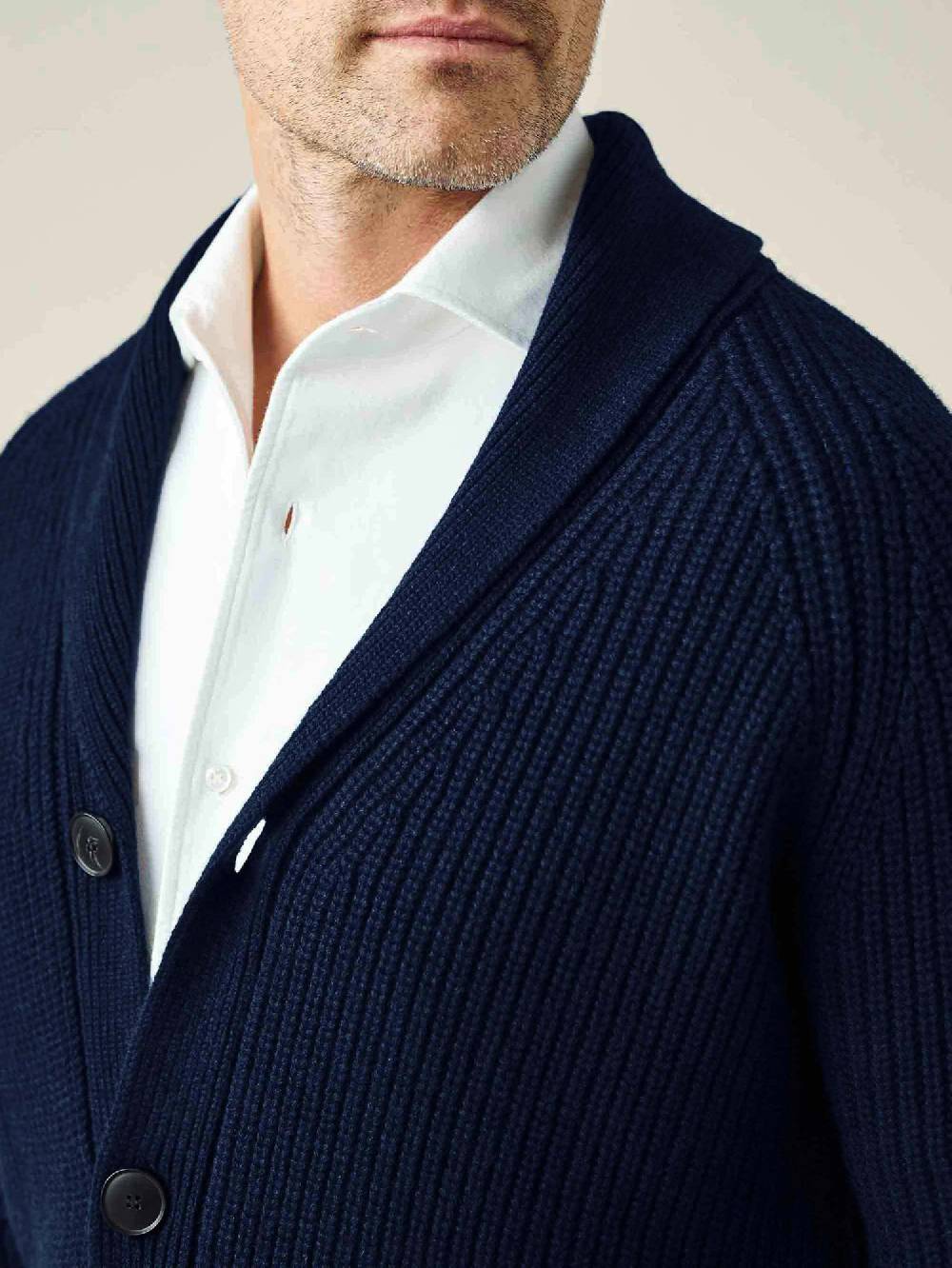 Luca Faloni Cardigan con sciallecashmere a 4 fili Consegna Veloce