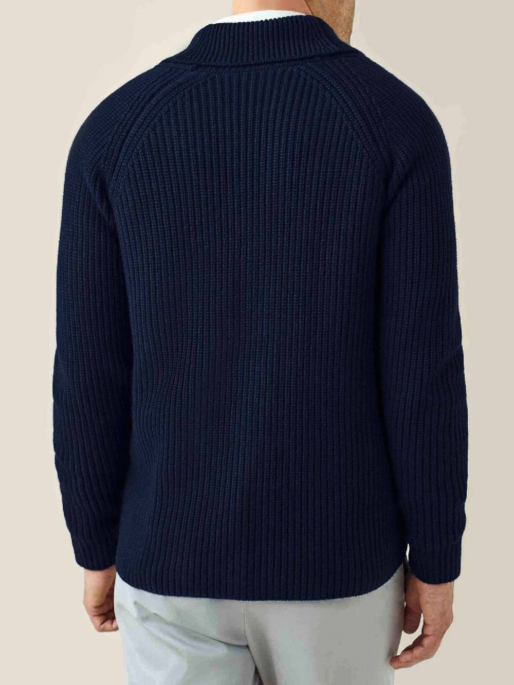 Luca Faloni Cardigan con sciallecashmere a 4 fili Consegna Veloce