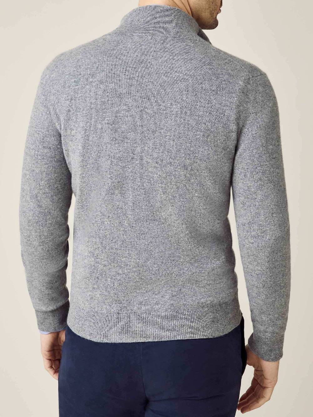 Luca Faloni Zip Cardigancashmere a 2 fili Online
