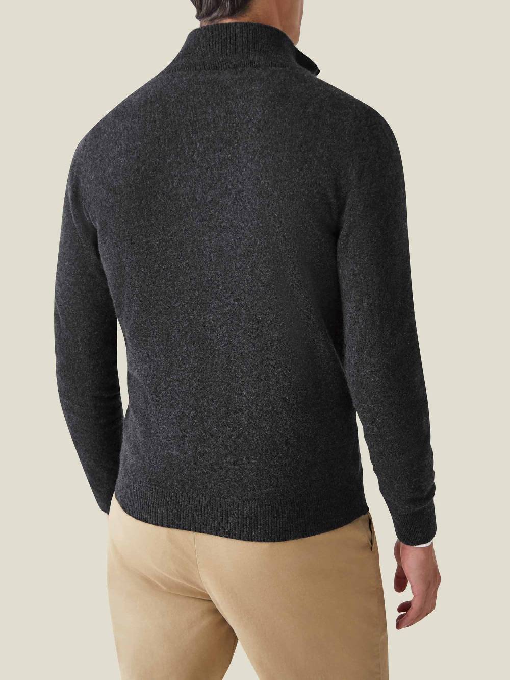 Luca Faloni Zip Cardigancashmere a 2 fili Saldi
