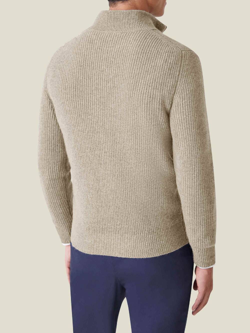 Luca Faloni Zip Cardigan4-Ply Cashmere Offerta