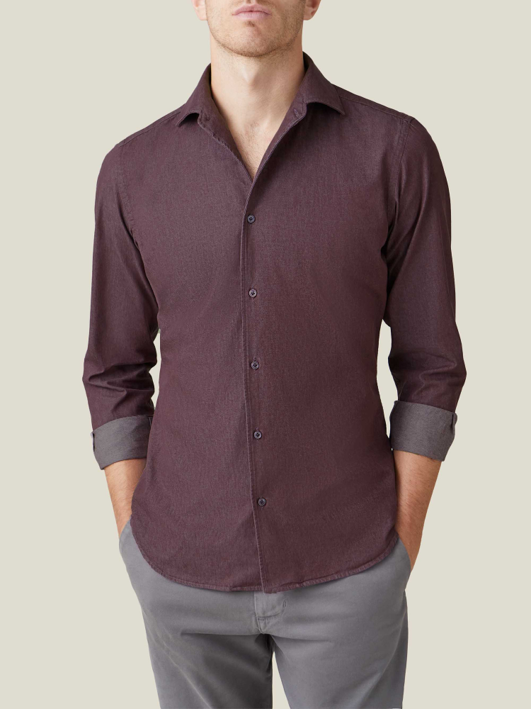 Luca Faloni camicia classicaDenim