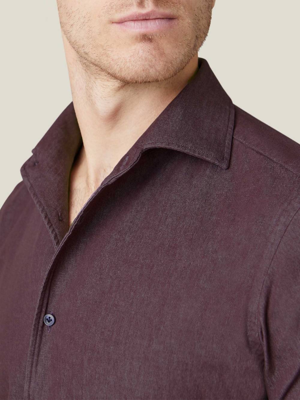 Luca Faloni camicia classicaDenim Vendite Flash