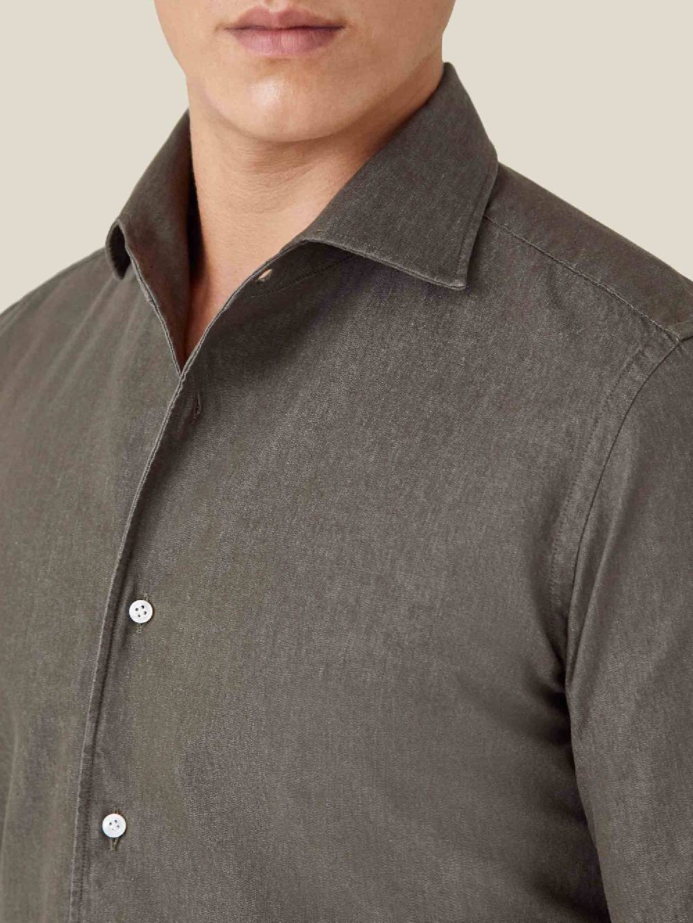 Luca Faloni camicia classicaDenim In Saldo