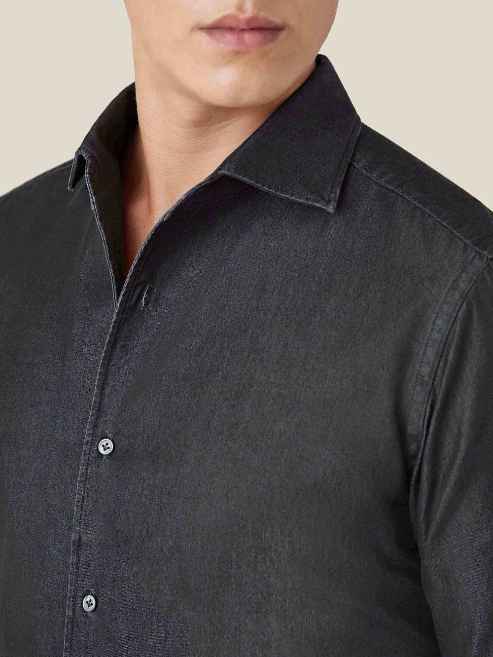 Luca Faloni camicia classicaDenim Nuova