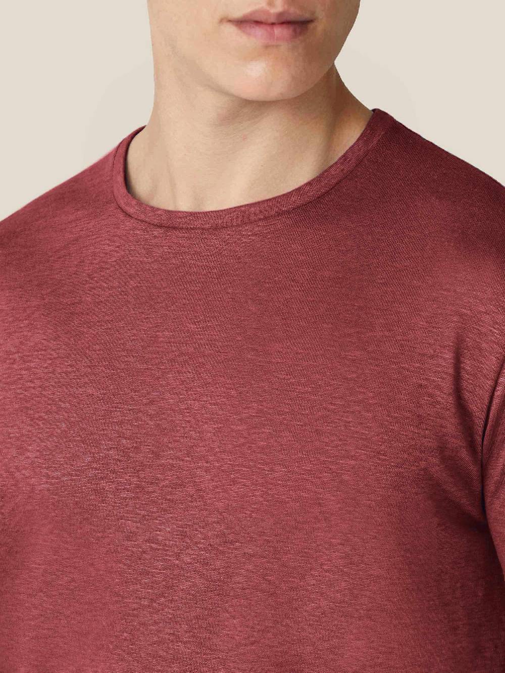 Luca Faloni T-ShirtJersey di Lino Affare Del Giorno